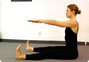 Picture of a mat exercise